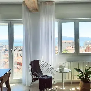 Céntrico Piso Reformado Con Vistas A La Bahía Apartamento Santander